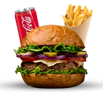 Classic Beef Burger Meal 