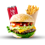 Mexican Chilli Burger Meal 