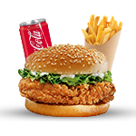 Spicy Chicken Zinger Burger Meal 