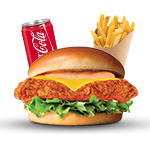 Buttermilk Chicken Burger Meal 